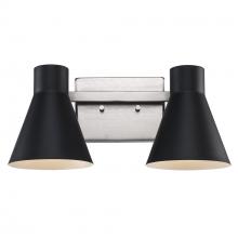  22382 BK-BN - Vanity Lighting Black/Brushed Nickel